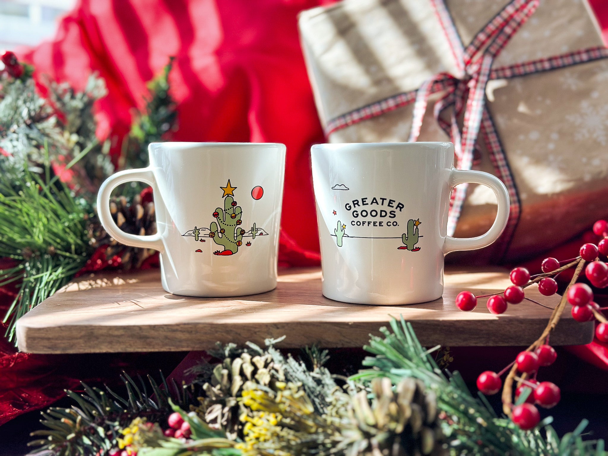 Holly Holiday Mug