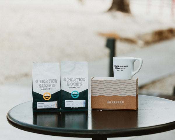 Greater Goods Roasting Joins Specialty Coffee Delivery & Subscription Company MistoBox
