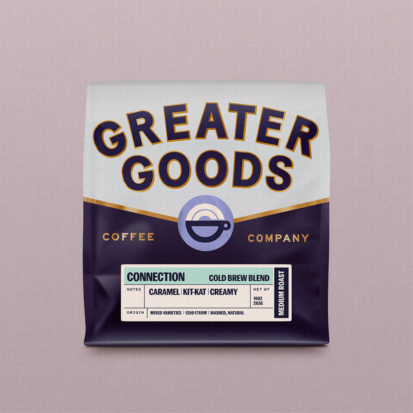 Connection Cold Brew Blend | Specialty Coffee – Greater Goods Roasting